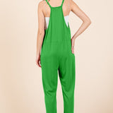 Culture Code Full Size Sleeveless Jumpsuit with Pockets