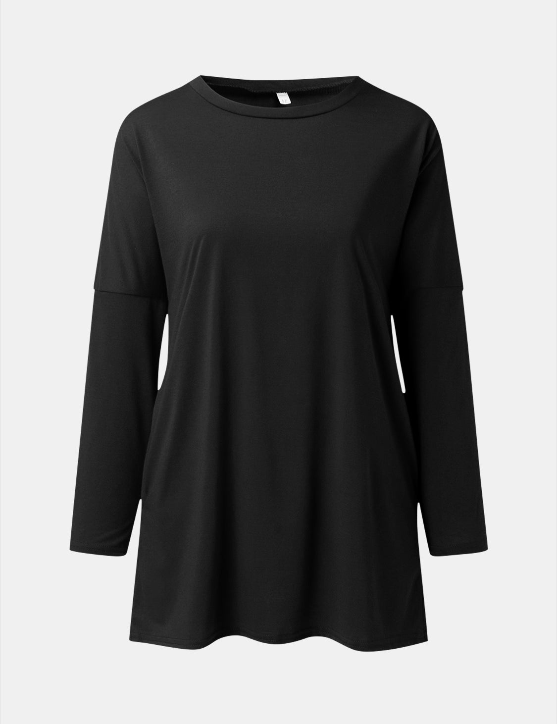 Full Size Round Neck Long Sleeve T-Shirt