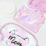 Pretty Kitty - Cosmetic Bag Trio