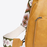 Adored Take A Trip PU Leather Sling Bag