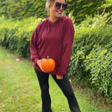 PREORDER: Best Selling Touch Of Fall Thermal Hoodie in Five Colors