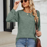 Round Neck Long Sleeve T-Shirt