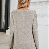 Round Neck Long Sleeve T-Shirt