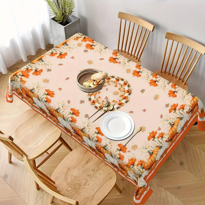 Cozy Autumn Tablecloth