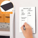 Magnetic Grocery List Notepads - Set of 2