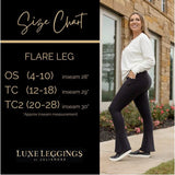 PreOrder  | Navy FLARE Leggings with Pocket - Round 2