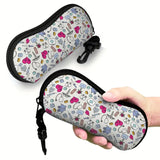 Neoprene Zipper Glasses Case