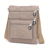 Taupe Crossbody Bag