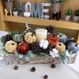 Velvet Pumpkins 12pcs