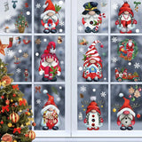 Festive Gnome Window Clings