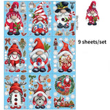 Festive Gnome Window Clings