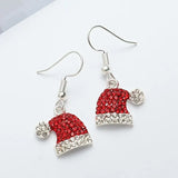 *Doorbuster* Sparkly Santa Earrings