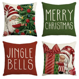 Merry Christmas Pillow Covers 4 pack