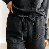 In The Details Long Sleeve Top and Shorts Set