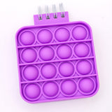 Mini Pop It Notebook in Purple