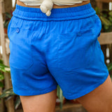 Start the Day Shorts in Blue